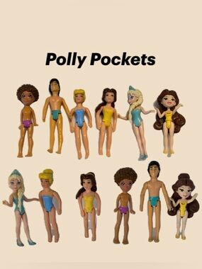 6 Polly Pockets